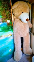 Inzerát č. 138681 - Velký plyšový medvěd XXL - 190 cm, světle hnědý Prodám...